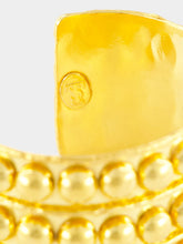Sylvia Toledano Gold Tribal Cuff Bracelet