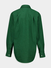 Marrakshi Life Kelly Green Button-Down Long-Sleeved Shirt