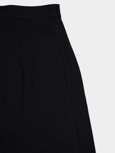 Marrakshi Life Black Solid High-Waist Pleated Cotton Trousers