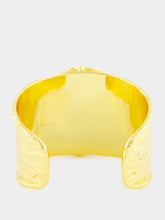 Sylvia Toledano Brown Sphere Cuff Bracelet with Smoky Quartz