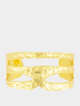 Sylvia Toledano Gold Nude Cuff Bracelet
