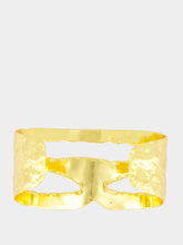Sylvia Toledano Gold Nude Cuff Bracelet