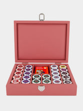 Hector Saxe Paris Bois de Rose Leather Poker Set