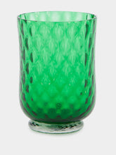 Cabana Balloton Dark Green Wine Glass