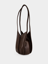 HEREU Dark Brown Calella Bucket Shoulder Bag