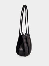 HEREU Black Calella Bucket Leather Bag