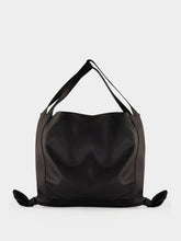 HEREU Black Cador Leather Shoulder Bag