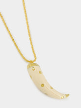 Aurélie Bidermann Gold Caftan Moon Necklace