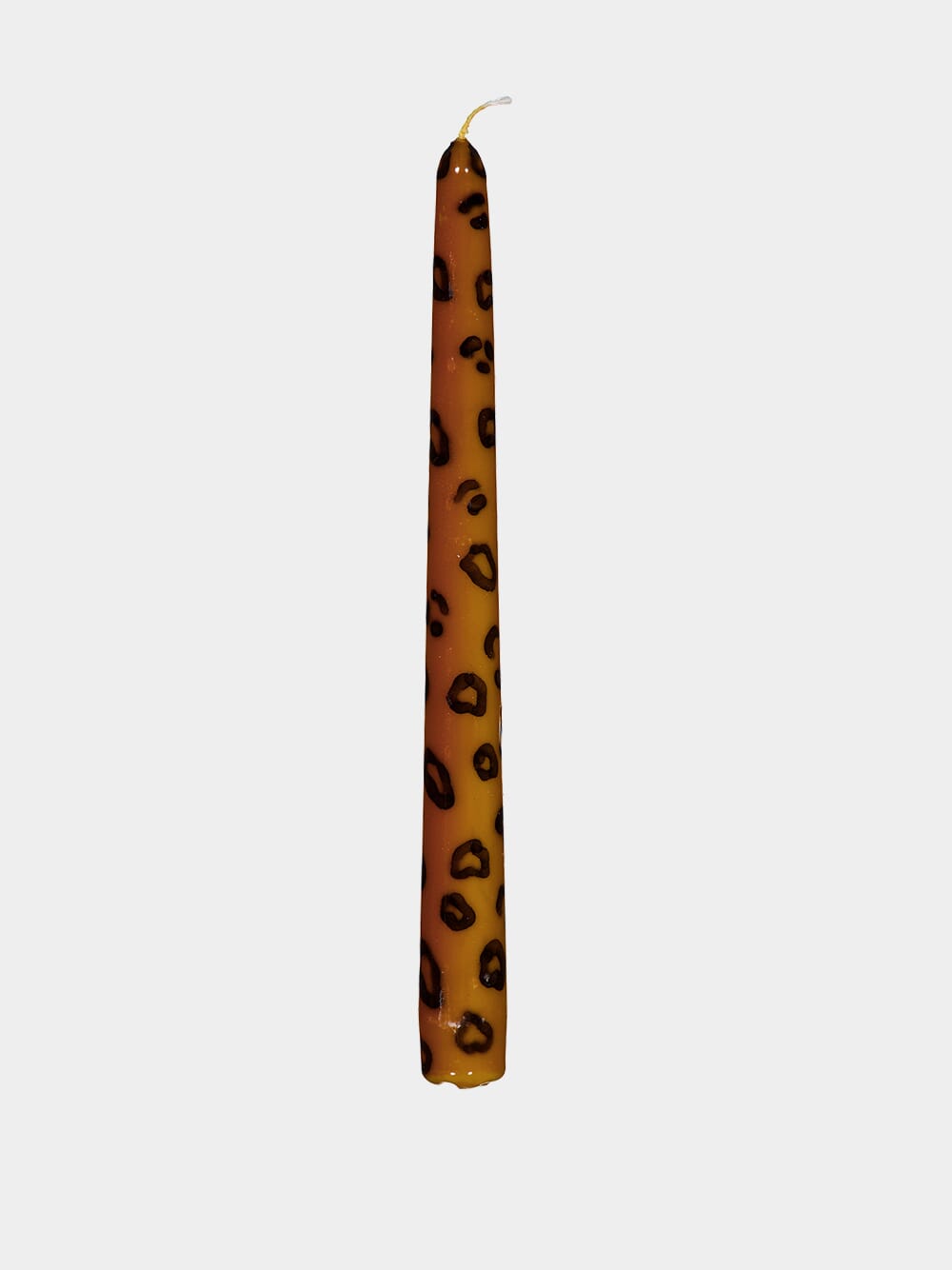 Set of Two Leopard Print Candlesticker