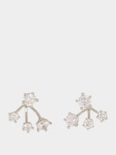 Panconesi Silver Constellation Cluster Earrings