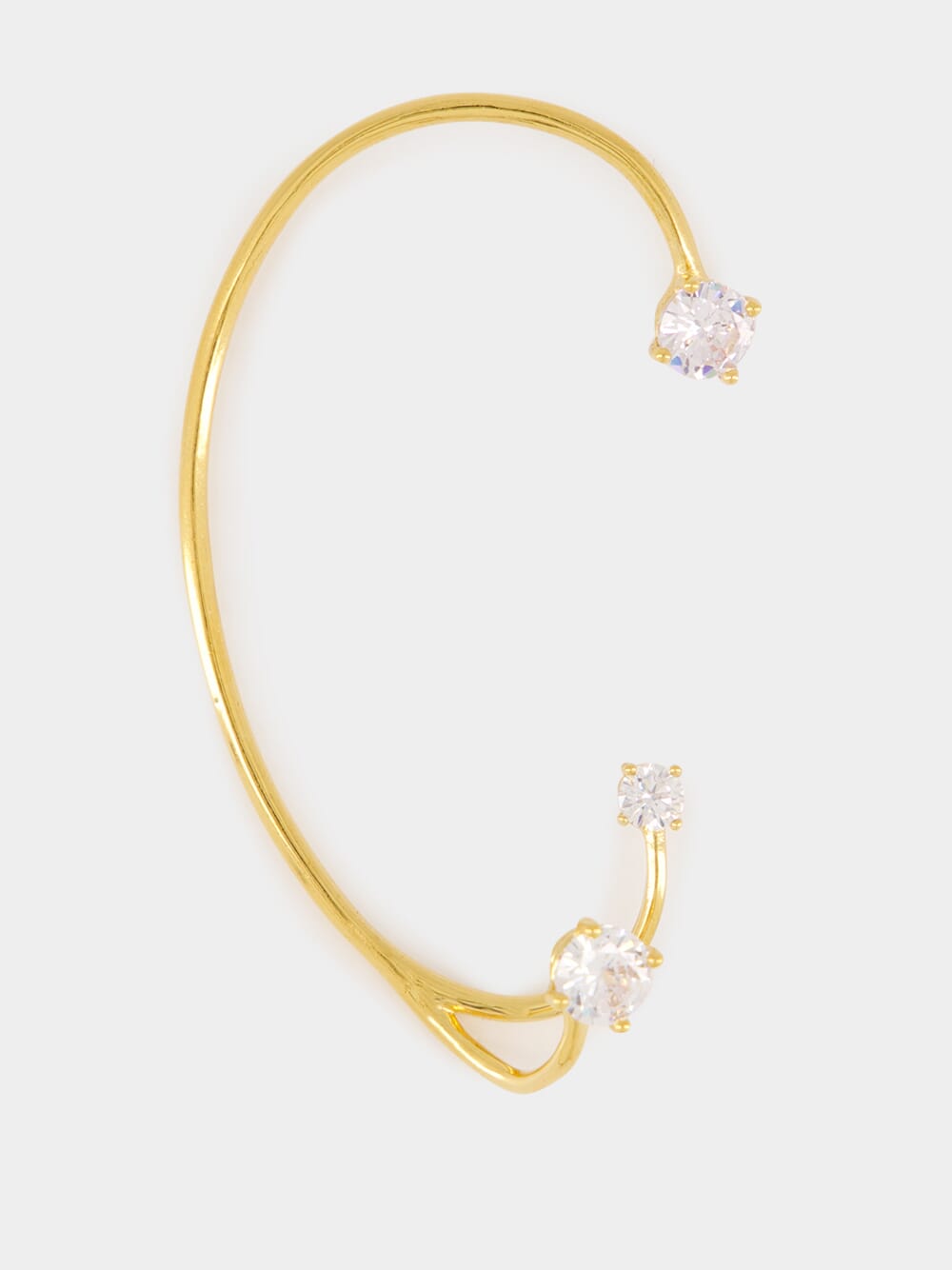 Gold Three-Point Ear Cuff