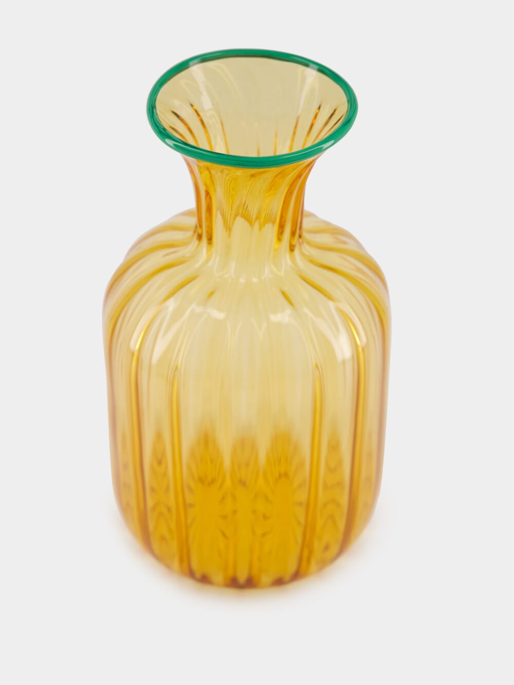 Amber Murano Glass Carafe