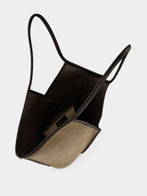HEREU Ash Grey Suede Tote Bag