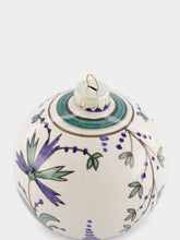 Les Ottomans Blue and Green 10cm Christmas Ball