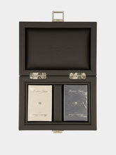 Hector Saxe Paris Anthracite Grey Grained Leather Card Box