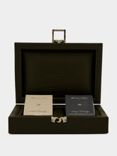 Hector Saxe Paris Green Leather Playing Cards Coffret Set
