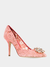 Dolce & Gabbana Lace Rainbow Pumps