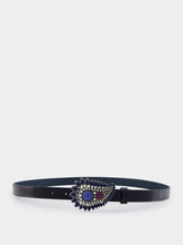 Isabel Marant Alayne Gem-Buckle Leather Belt