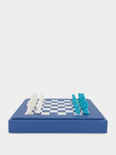 Hector Saxe Paris Limoges Leather Chess Set