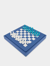 Hector Saxe Paris Limoges Leather Chess Set