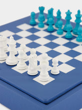 Hector Saxe Paris Limoges Leather Chess Set