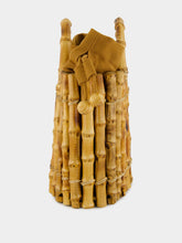 Glorinha Paranaguá Amalfi Bamboo Bucket Bag