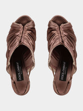 Dolce & Gabbana Satin Slingbacks