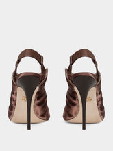 Dolce & Gabbana Satin Slingbacks