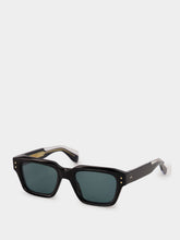 Cutler and Gross Black 1432 Square Polarised Sunglasses