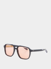 Cutler and Gross 1394 Black Aviator Sunglasses