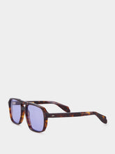 Cutler and Gross Dark Turtle 1394 Aviator Sunglasses