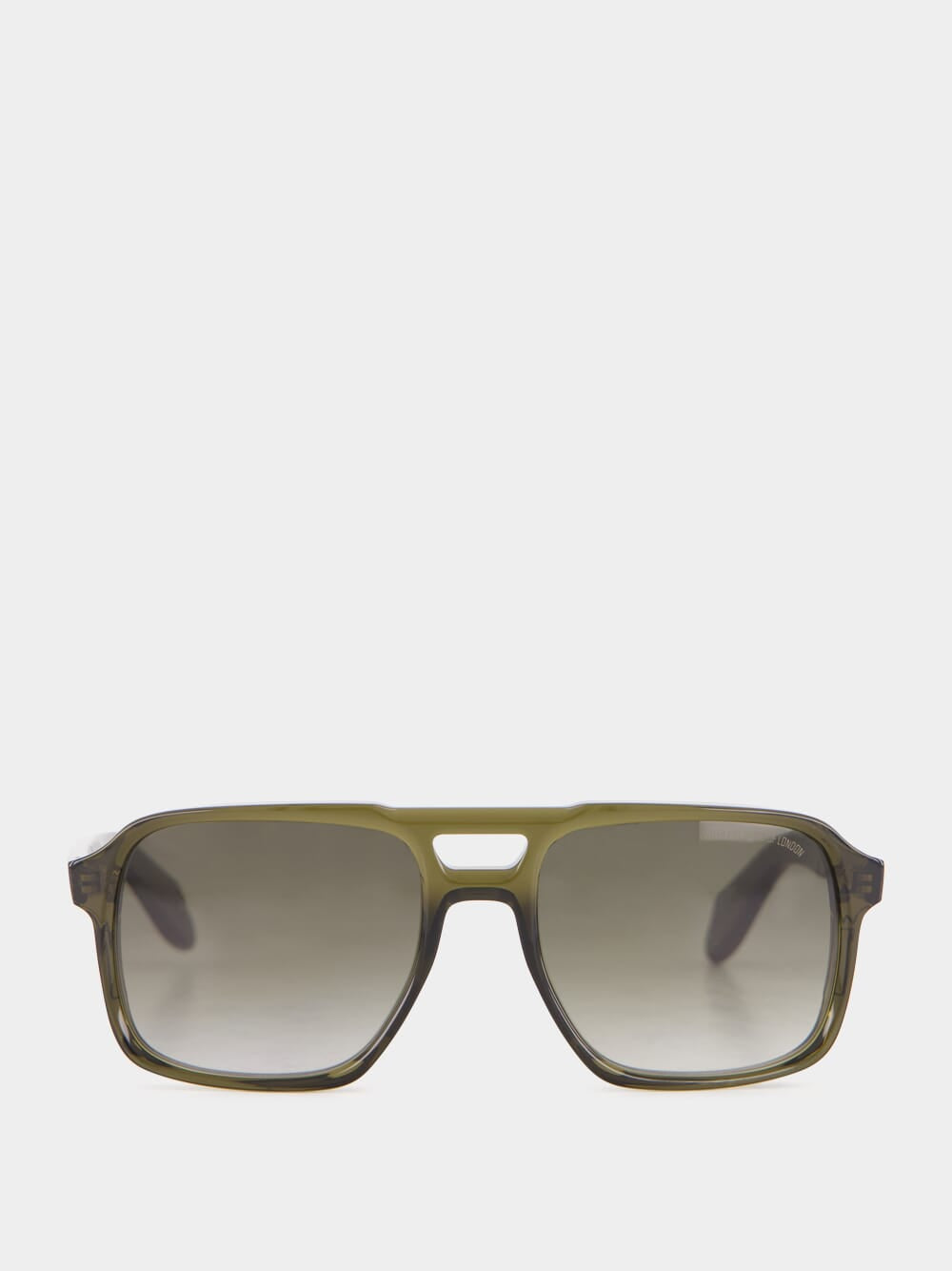 Olive Green Aviator Sunglasses