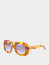 Cutler and Gross 9383 Old Havana Round Sunglasses