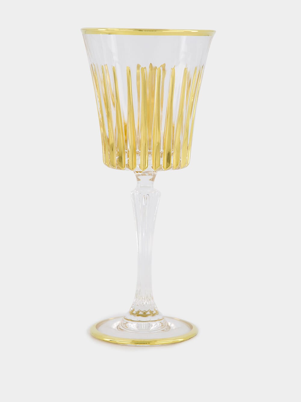 Gilded Crystal Goblet