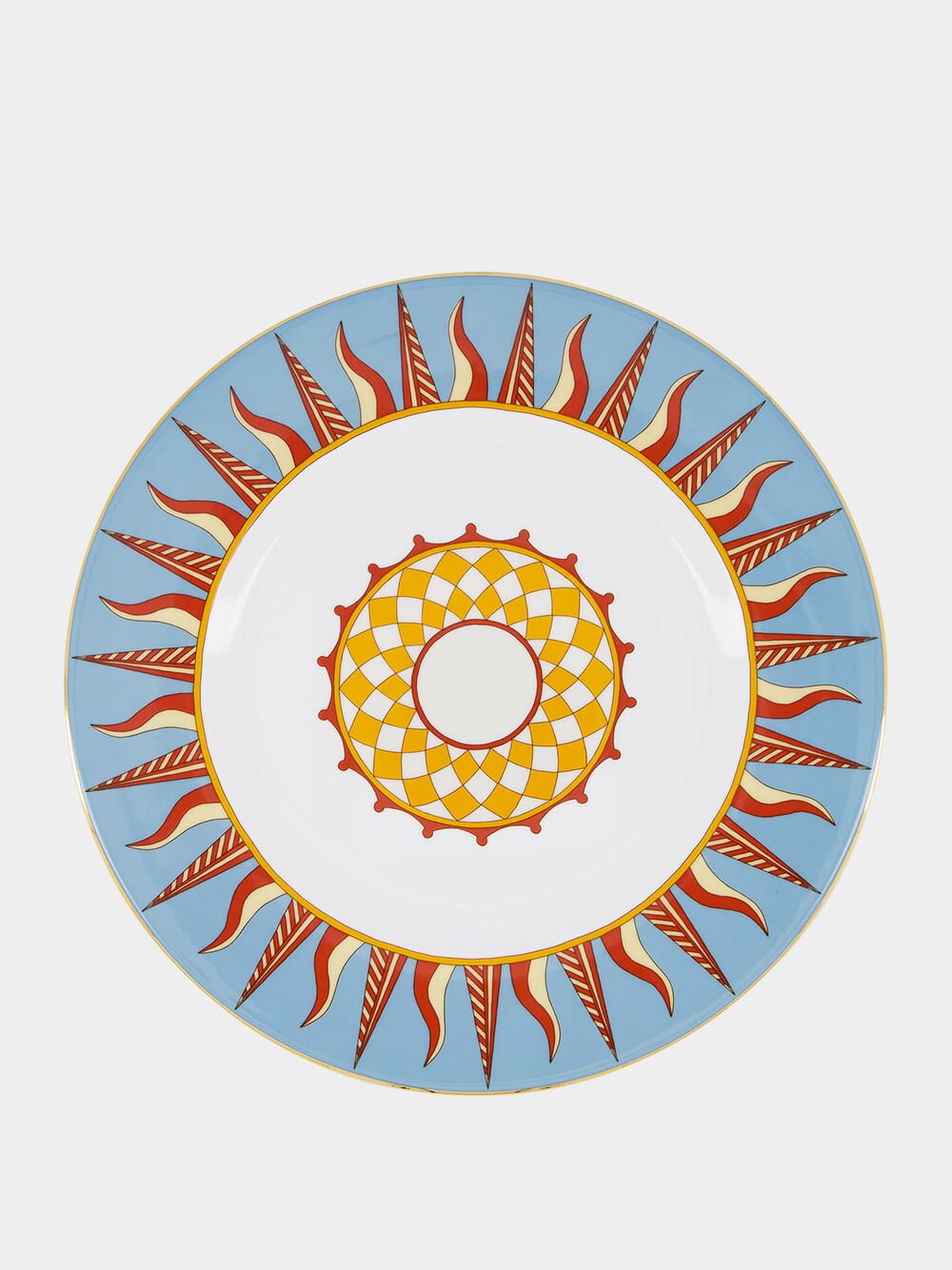 Ra Sky Blue Charger Plate