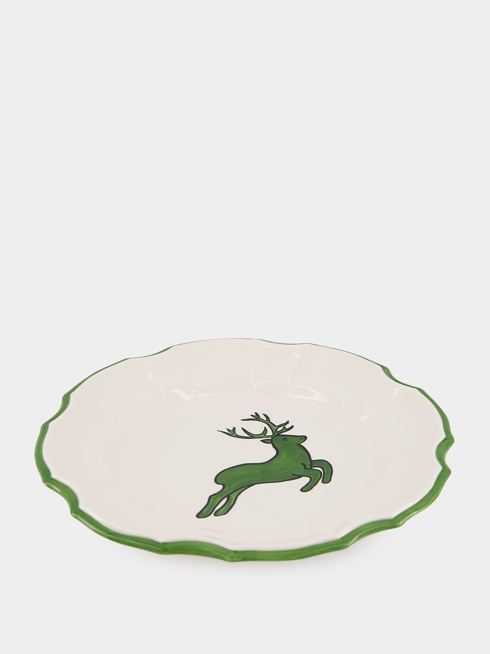 Christmas dinner plate