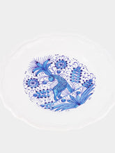 Les Ottomans Handpainted Ceramic Christmas Dessert Plate