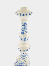 Les Ottomans Blue Turquerie Ceramic Candleholder