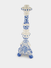 Les Ottomans Blue Turquerie Ceramic Candleholder