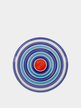 Les Ottomans Hand painted Circles Dessert Plate