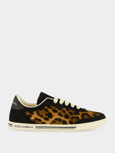 Dolce & Gabbana Leopard-Print Saint Tropez Sneakers