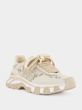 Dolce & Gabbana Cream Lace DG Country Road Sneakers