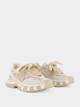 Dolce & Gabbana Cream Lace DG Country Road Sneakers