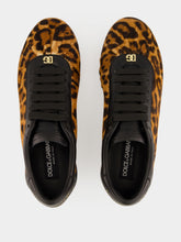 Dolce & Gabbana Leo Pony Hair Ballet Sneakers