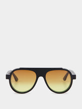 Thierry Lasry Clandestry Black Acetate Aviator Sunglasses