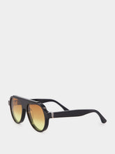 Thierry Lasry Clandestry Black Acetate Aviator Sunglasses