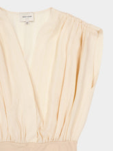 Zeus+Dione Voidra Textured Bodysuit in Beige