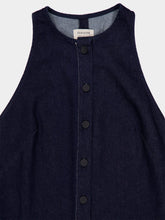 Zeus+Dione Denim Blue Daphne Sleeveless Maxi Dress