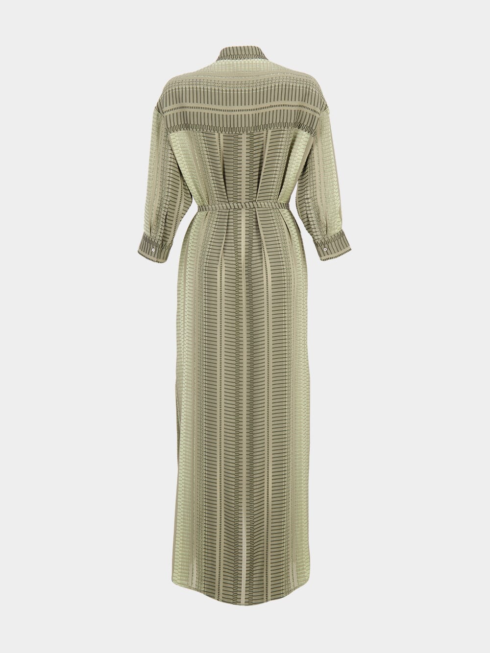 Sage Maira Loose Textured Silk Dress