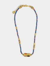 Gas Bijoux Blue Lima Talisman Necklace